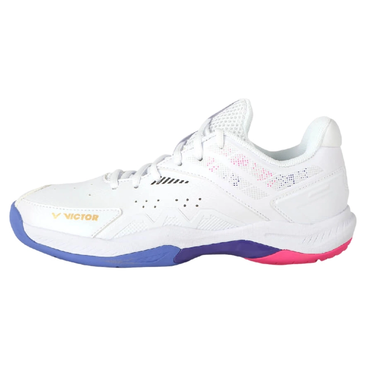 Victor P8500 TD AJ White Badminton Shoes